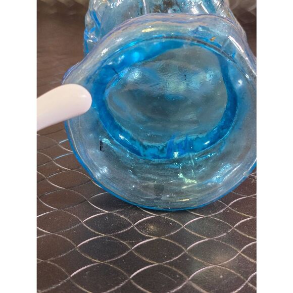 Vintage (70s) Tiara Indiana Glass Jolly Mountaineer Decanter Shot Glass - Picture 6 of 8